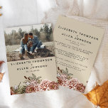 Natural Boho Cottagecore Blommigt Enchanted Bröllo Inbjudningar<br><div class="desc">Om du är tittar för en spännande inbjudan som kommer att göra verkligen till stämningen för bröllop, titta inte längre än boho cottagecore's fantastiska bröllopsinbjudningar! De här unika inbjudningskorten är förankrade med en vacker blomsterträdgård och har redigerbara fotoutrymmen som gör att du kan lägga till egna foton och anpassa designen....</div>