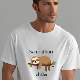 NATURAL BORN CHILLER Beach Summer Vacation Mode T Shirt