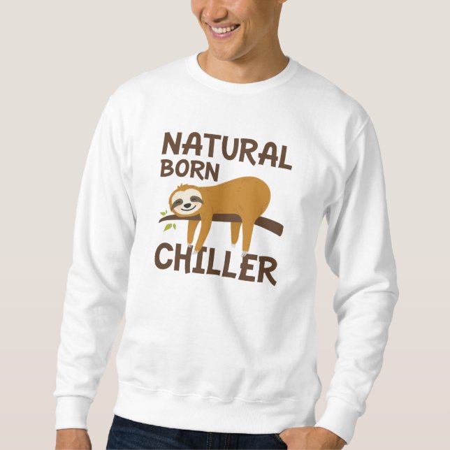 Natural Born Chiller Lång Ärmad Tröja (Framsida)