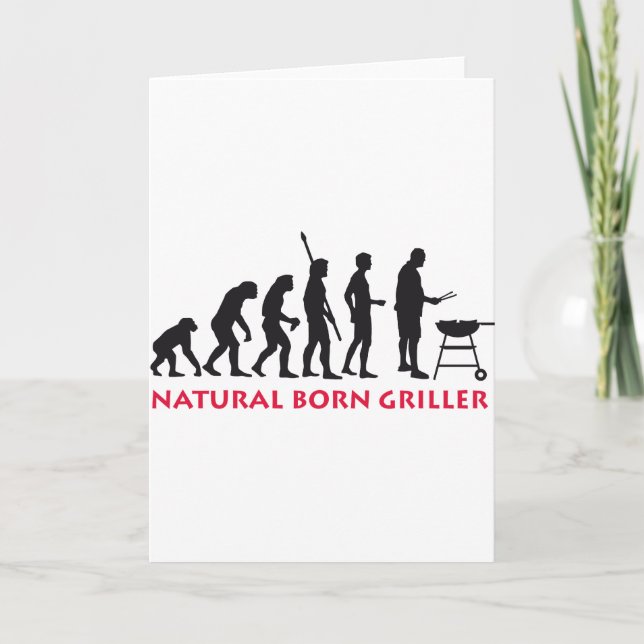 Natural Born Griller 2c Kort (Framsida)