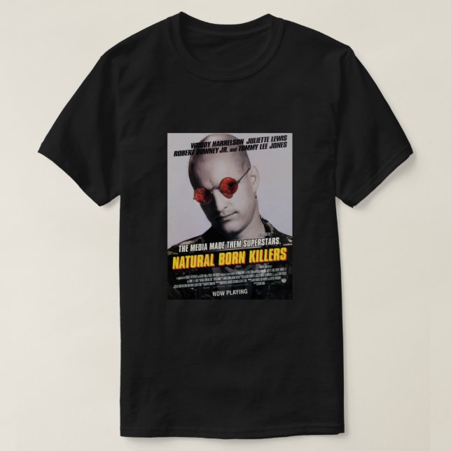 Natural Born Killers T Shirt (Design framsida)