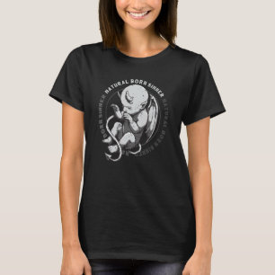 Natural Born Sinner Djävulen Baby Grunge Goth Emo T Shirt