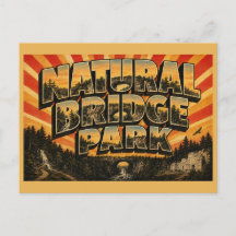 Natural Bridge State Park MA Vintage Researesa Kon