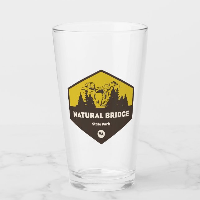 Natural Bridge State Park, Virginia Glaskopp (Framsida)