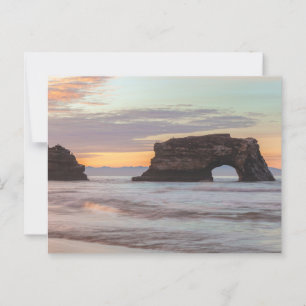 Natural Bridges Santa Cruz California Kusten Vykort