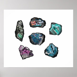 Natural Crystal Sten Collection Poster