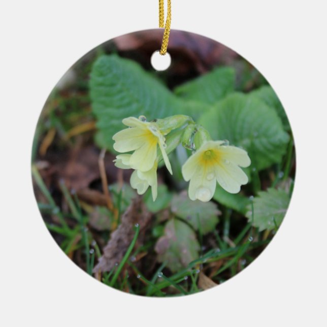 Natural Design Pendant Julgransprydnad Keramik (Framsidan)