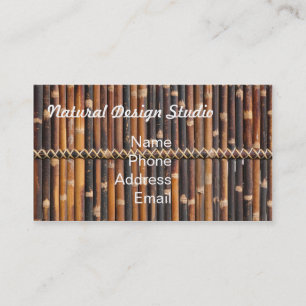 Natural Design Studio Visitkort