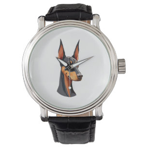 Natural Ear Doberman Armbandsur