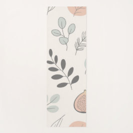 Natural Ease – Fine-Line Leaf Art Towel