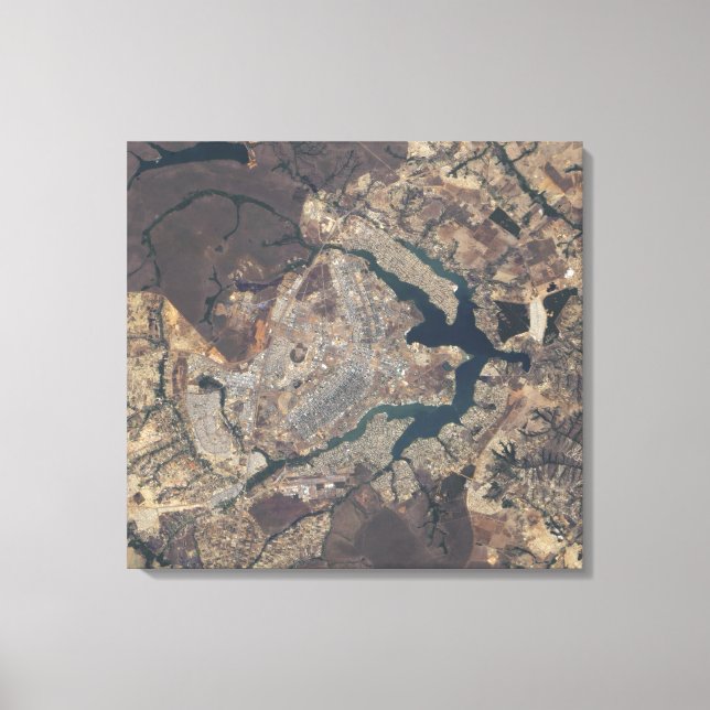 Natural-färgbild i Bras¯rika, Brasilien Canvastryck (Framsida)