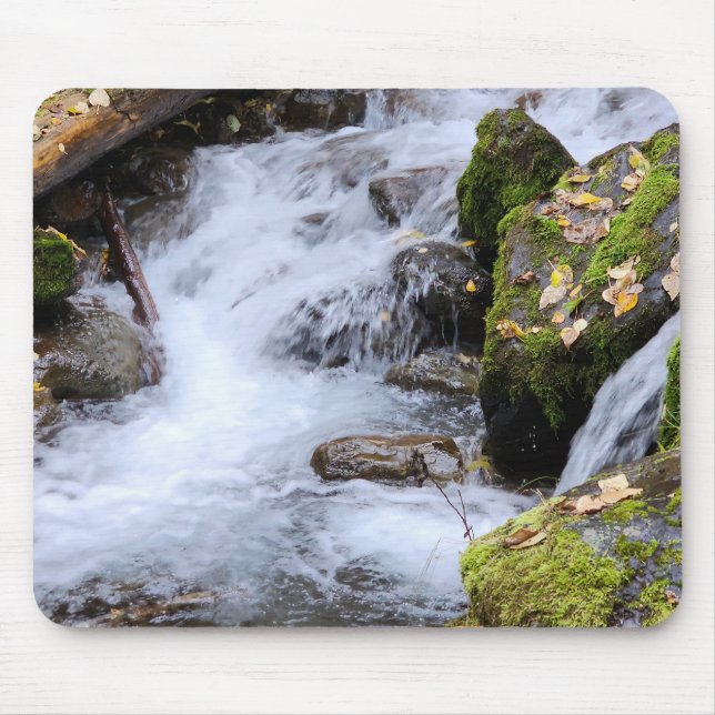 Natural Flowing Stream Mousepad Musmatta (Framsidan)