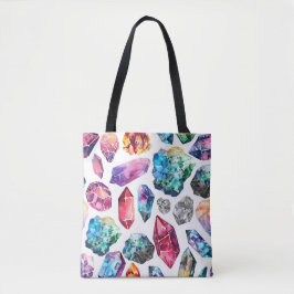 Natural Gemstone Mönster Tygkasse