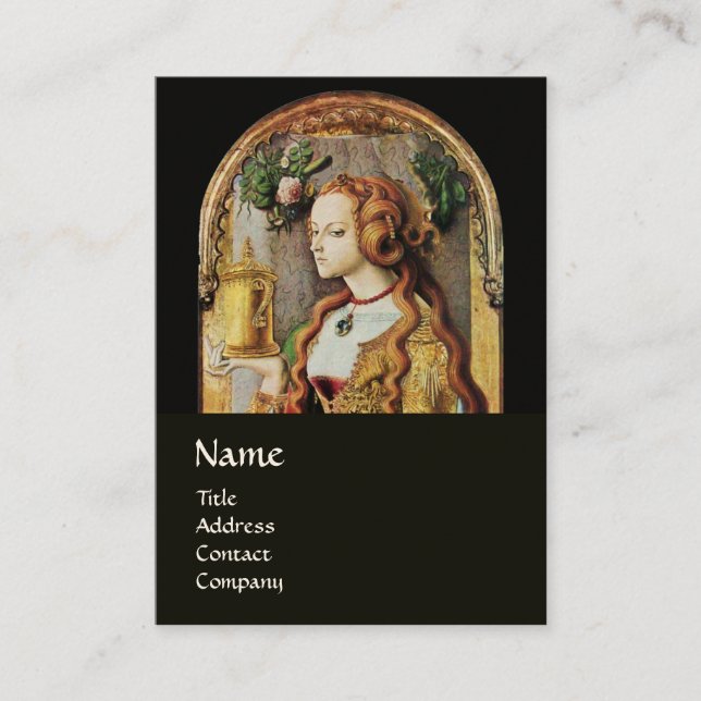 NATURAL HAIR BEAUTY & COSMETICS black,guld gult Visitkort (Framsida)