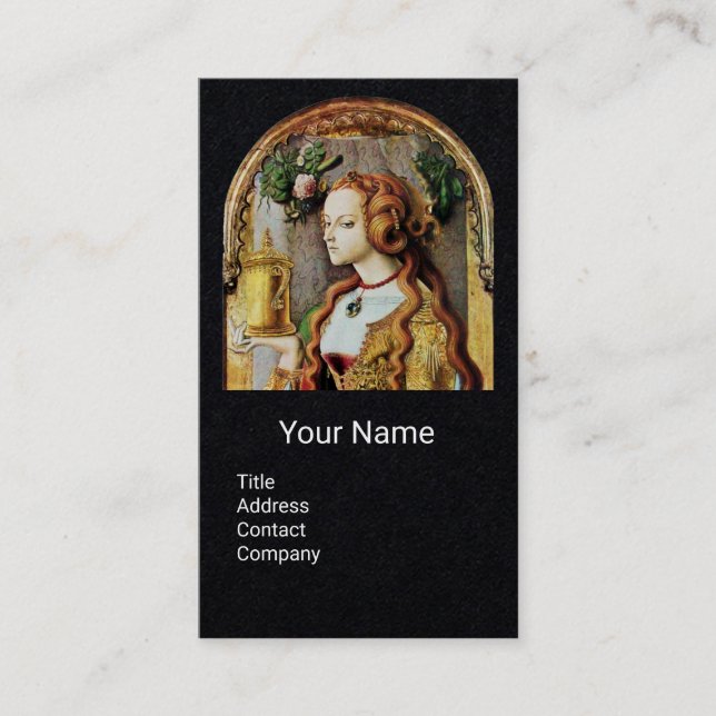 NATURAL HAIR BEAUTY,COSMETICS MONOGRAM Black Pappe Visitkort (Framsida)