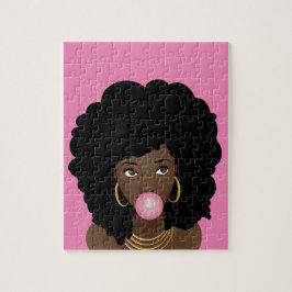 Natural Hair Beauty, Popping Bubblegum, Rosa Pussel