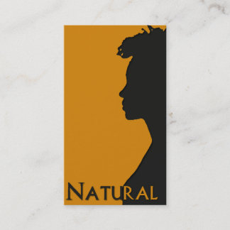 Natural Hair-visitkort Visitkort