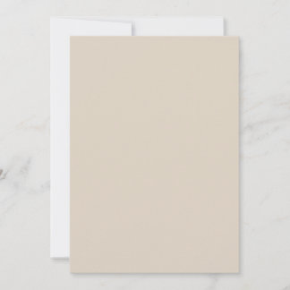 Natural Linen Solid Color Inbjudningar