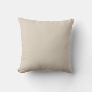 Natural Linen Solid Färg Kudde