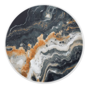 Natural Marble Mönster Knopp