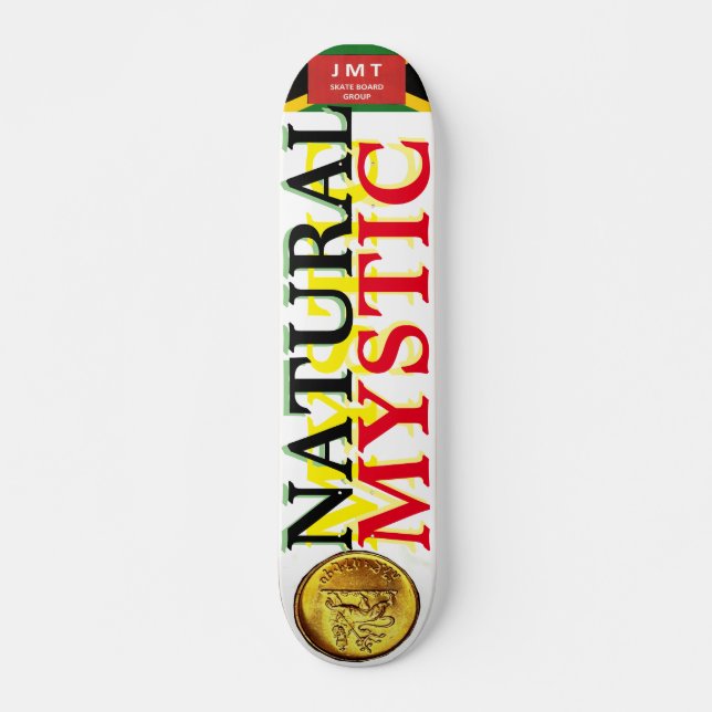 NATURAL MYSTIC JMT 7 3/4" Skateboard Deck (Framsida)