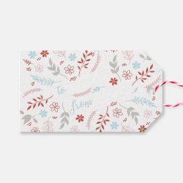 Natural Noël Jul Helgdag Presentetikett