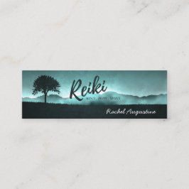 Natural Reiki Master och Yoga Mediation Instruktör Mini Visitkort