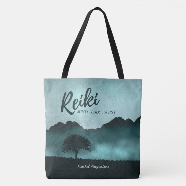 Natural Reiki Master och Yoga Mediation Instruktör Tygkasse (Framsida)