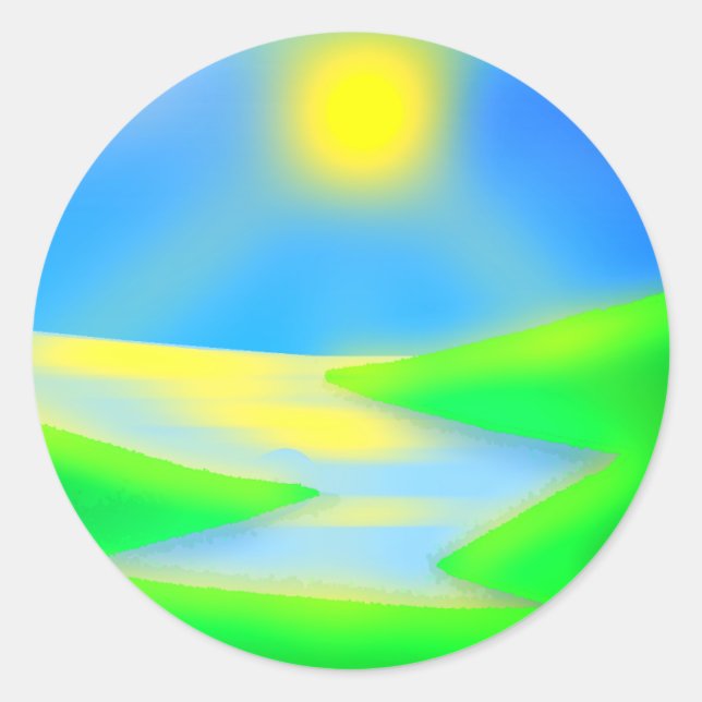 NATURAL RUNT KLISTERMÄRKE (Framsida)