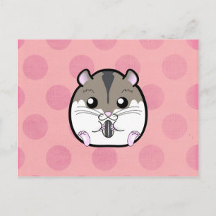 Natural Russian Dwarf Hamster Vykort