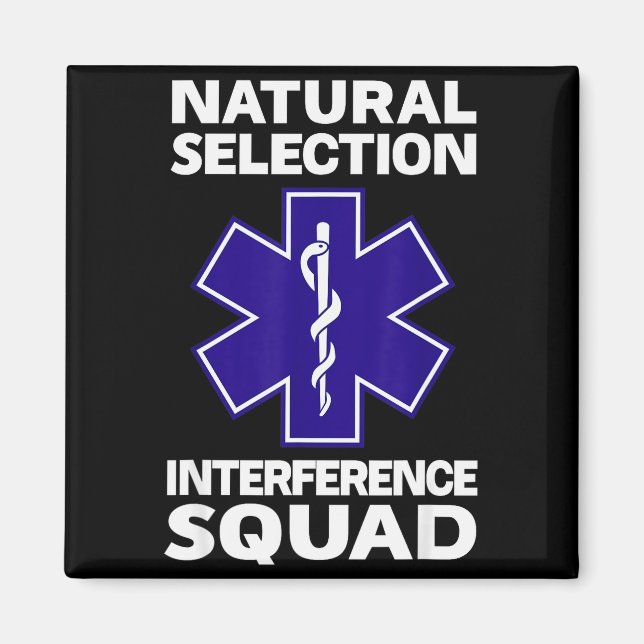 Natural Selection Interference Squad Paramedic Fun Magnet (Framsidan)