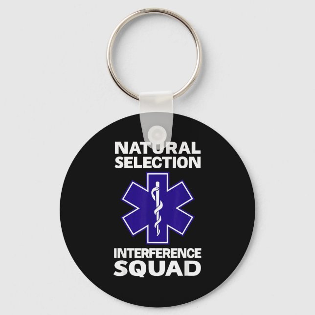 Natural Selection Interference Squad Paramedic Fun Nyckelring (Framsida)