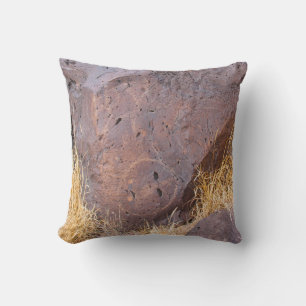 Natural Stone Petroglyph Kudde