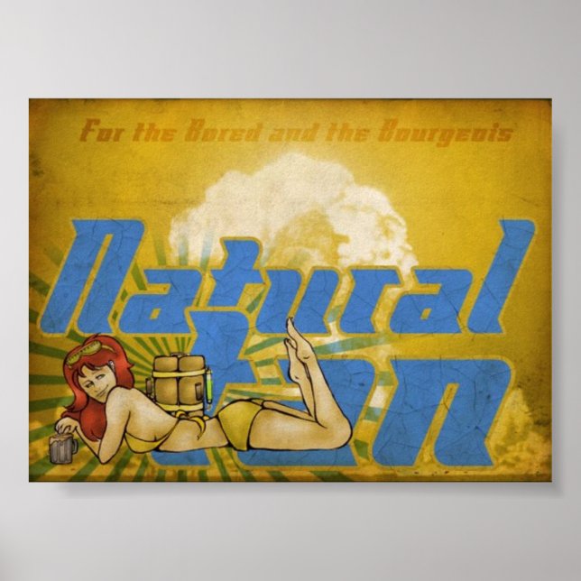 Natural Tan Poster (Framsidan)