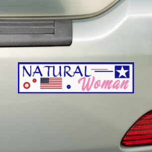 Natural Woman Bildekal