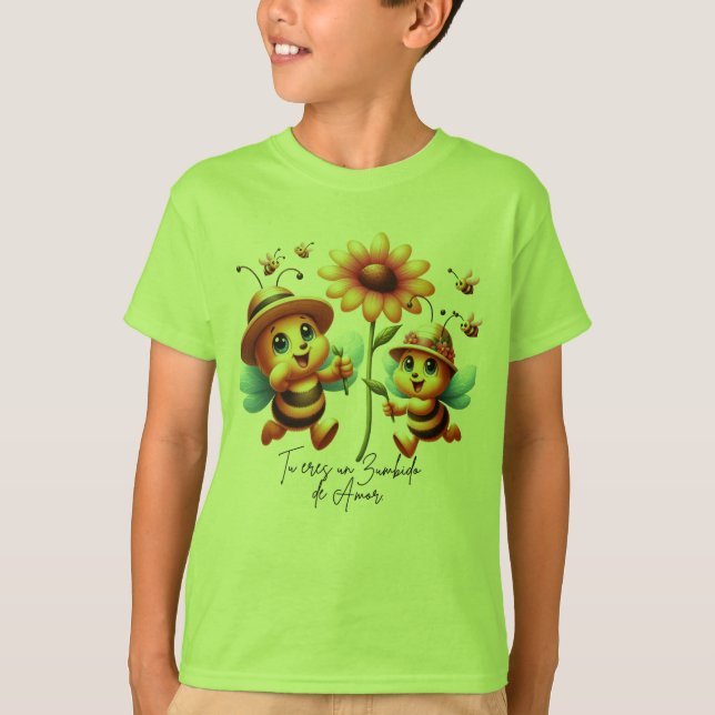 Naturaleza y Ternura T Shirt (Framsida)