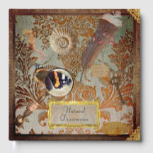 Naturalist Sketch/Photo Foil Journal - Roséguld