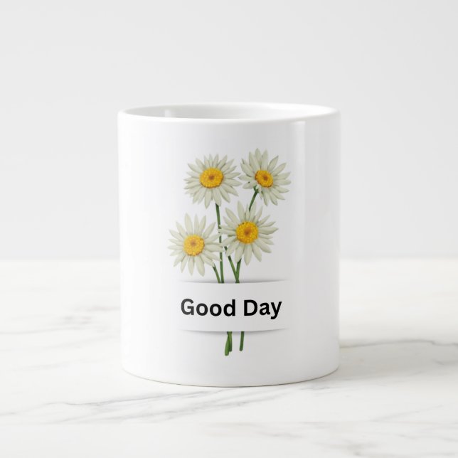 naturälskare lera jumbo mugg (Framsidan)