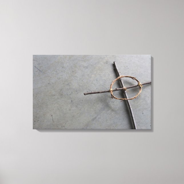 Naturart Art Celtic Kor Grått-bakgrund Canvastryck (Framsida)