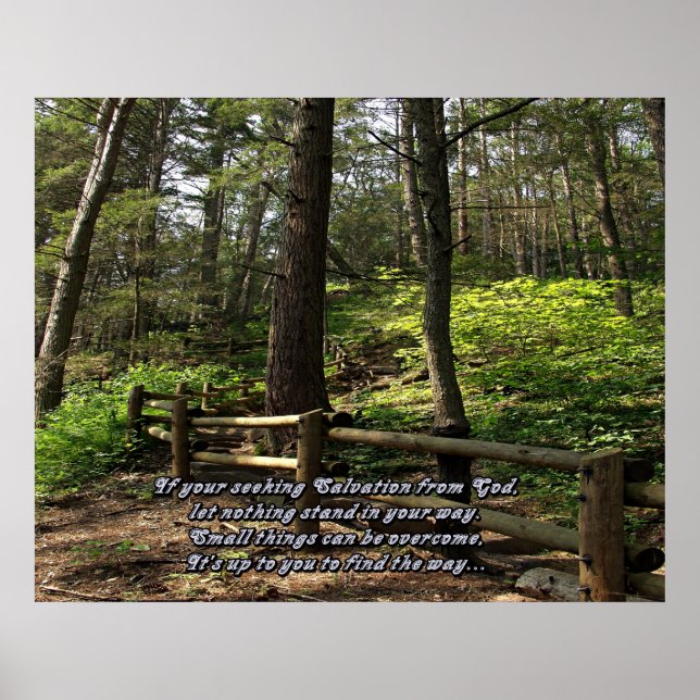 Naturavtryck Poster (Framsidan)