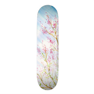 Naturbakgrund Old School Skateboard Bräda 21,6 Cm