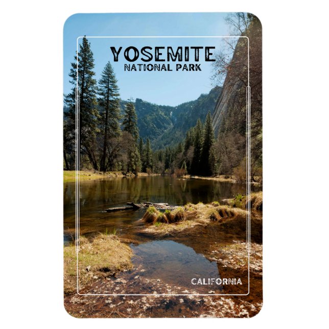 Naturbespäckad träskdeka magnet (Vertikal)