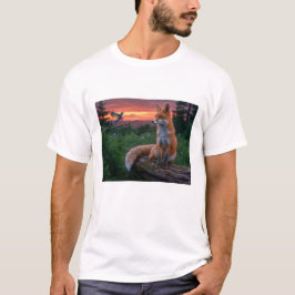 Naturcitat "där Vilden pausas, fred börjar" T Shirt