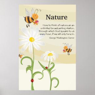 Naturcitat - George Washington Carver Poster