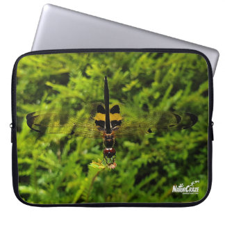 NaturCraze Black & Gult Dragonfly Laptop sleeve