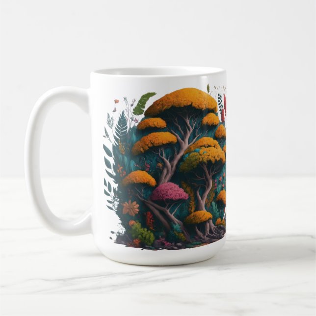 Naturdesign mugg (Vänster)