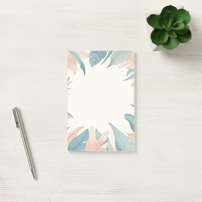 naturdesign Post IT® Notes, 4" x 6" Post-it Block (Kontor)