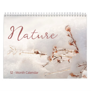 NATURE 12 - Month Säsong Calendar Kalender