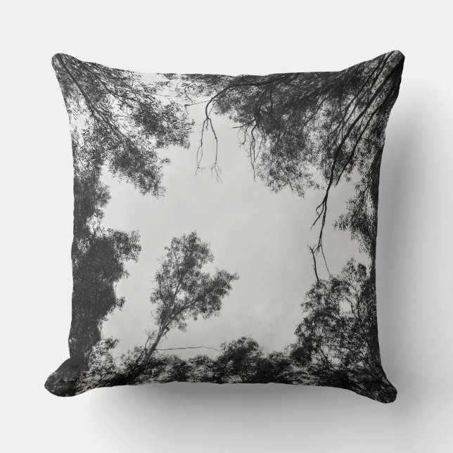 Nature abstract photography - Throw Pillow Kudde (Framsida)