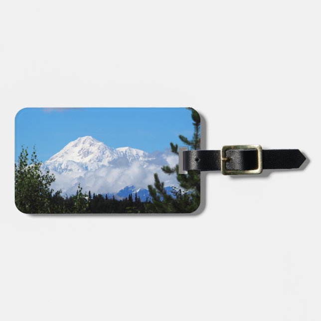 Nature Alaska Denali Scenery Photo Bagagebricka (Horisontell Framsida)